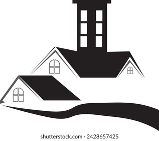 vector house design and illustration