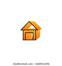 vector house graphic logo ..