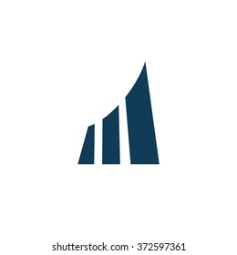Vector of House / Iceberg / reef icon. Business icon for the other company. Abstract symbol of house / iceberg / reef . Figure for design. Vector illustration.