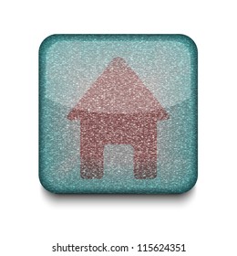 Vector house icon. Eps10. Easy to edit