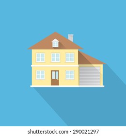 vector House icon. real estate 