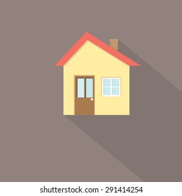 vector House icon. real estate