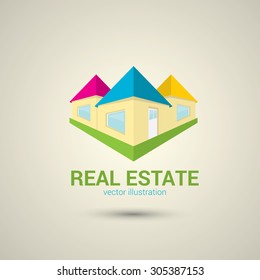 vector House icon. real estate logo