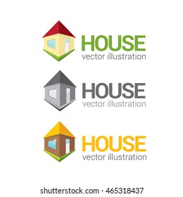 vector House icon. real estate logo