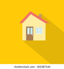 vector house illustration. home sweet home logo