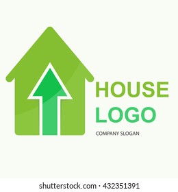 Vector of house logo symbol or icon