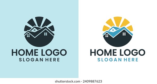 vector house logo template vector logo design ideas