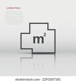 Vector house plan icon in flat style. Architect scheme sign illustration pictogram. House scheme business concept.