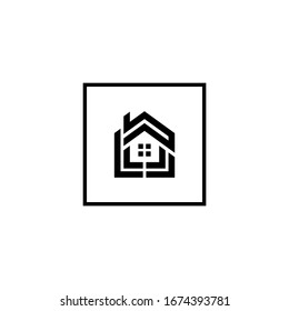 Vector - House Swoosh Logo Design Template Vector