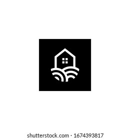 Vector - House Swoosh Logo Design Template Vector