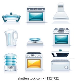 Vector household appliances icons. Part 2