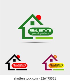 Vector Houses Real Estate 