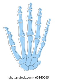 vector human hand