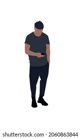 Vector Human Silhouettes Architecture Icon Project 