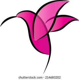 vector Hummingbird icon