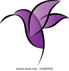 vector Hummingbird icon