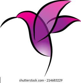 vector Hummingbird icon