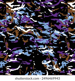 Vector Hunter Camouflage, Hunting Camo, Hunting Camouflage.suit Kurt digital design motif colourful 