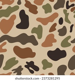 vector hunting camouflage pattern design