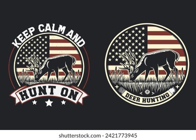 Diseño de camisetas de caza de vectores, diseño de camisas personalizadas para los amantes de la caza.