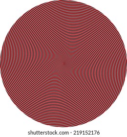 vector - Hypnosis Spiral Design Pattern. Twisted background. Vector illustration. 