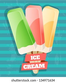 vector ice cream