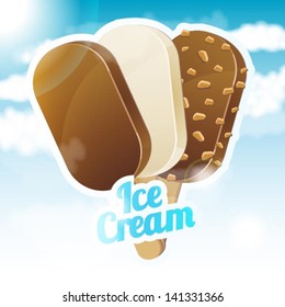 vector ice cream