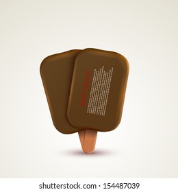 Vector ice cream background. Eps10