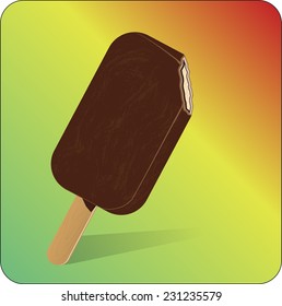 Vector of ice cream bar