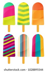 Vector ice cream illustration
