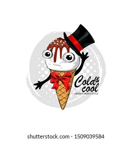 Ice Cream Man Hat Stock Vectors Images Vector Art Shutterstock