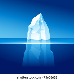 vector iceberg