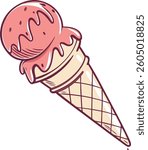 vector ice-cream art free download 