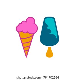 vector icecream icon