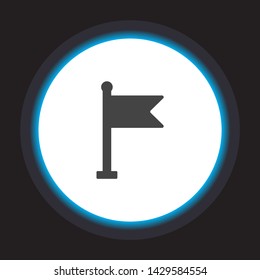 Vector icon флаг 10 EPS . Lorem Ipsum Illustration design