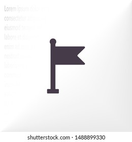 Vector icon флаг 10 EPS . Lorem Ipsum Illustration design