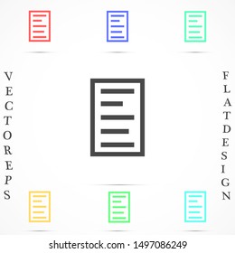 VECTOR ICON 10 EPS LOREM IPSUM