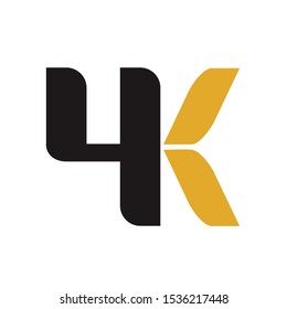 Icono vector del símbolo 4K UHD TV de resolución de pantalla de monitor de alta definición estándar que puede utilizarse para adhesivos, logotipos de productos u otros materiales de marketing
