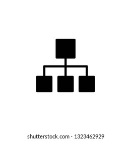 an vector icon about diagram glyph