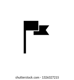 an vector icon about flag glyph