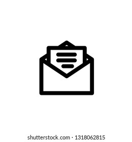 an vector icon about invoice outline
