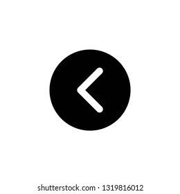 an vector icon about left arrow glyph