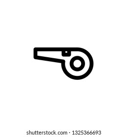 an vector icon about whistle outline