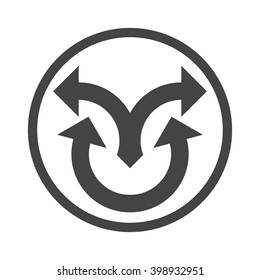 Vector icon - activity arrow