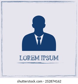 Vector icon admin