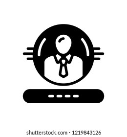 Vector icon for administration