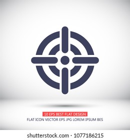Vector icon aim 10 EPS