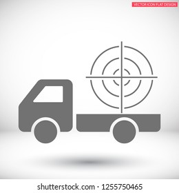 Vector icon aim 10 EPS