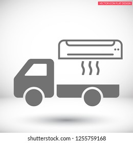 Vector icon air conditioning 10 EPS