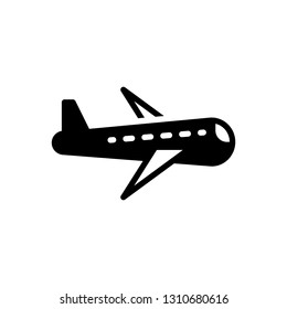 Vector icon for aircraft
